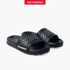ENTHEPRO 39-43 Sandal Slide Pria Proslide Rio Black - Sandal Selop Pria - Sandal Pria Casual - Sandal Pria Distro Shoes Sendal