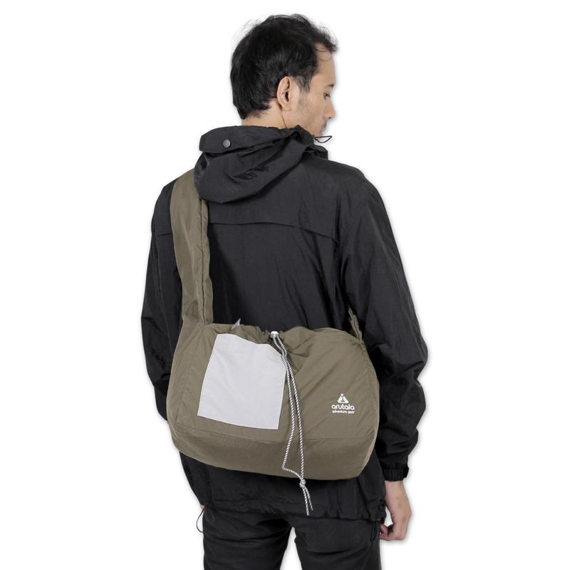 Tas Selempang Arutala Adventure Darkstride Olive Waterproof untuk Pria dan Wanita 5