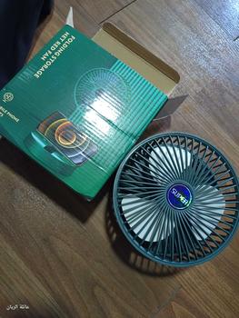 Product Review of Telescopic Folding Fan Rechargeable Mini Desk Fan / USB Portable Fan / Table Fan Strong Wind Quiet Adjustable Kipas from _**2 1