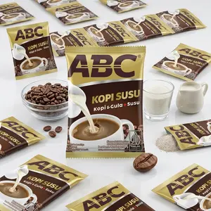 Kopi ABC Instan 10 Sachet Susu Gula Aren Klepon Per Renceng 30gr 27gr 25 gr Coffee Drink