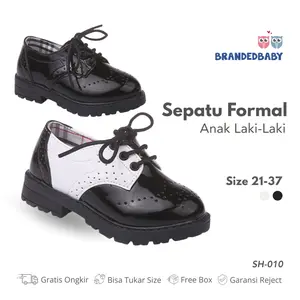 [Brandedbaby] 21-37 Sepatu Vantovel Anak / Sepatu Pesta Anak / Sepatu Kulit Anak Laki-Laki Premium Quality