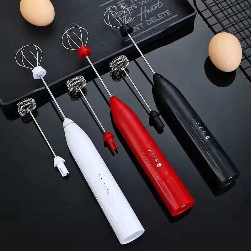 Hand Mixer mini Alat Kocok Telur Elektrik Pengaduk Kopi Elektrik Cappuccino Maker Mini Electric  Pengocok Telur Pengaduk Telor / Milk Frother Mixer Kopi Dalgona
