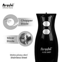 Gambar Arashi Hand Blender 4in1 / 2 Mode Kecepatan / AHB 0401 dari Arashi asia Kab. Tangerang 2 Tokopedia