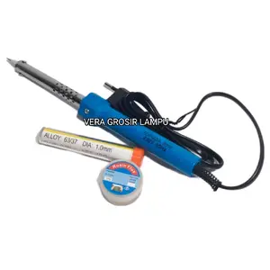 1 set solder gagang listrik 80W TOFUDA Bonus timah dan minyak solder