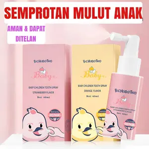 Semprotan Perawatan Vitamin Gigi untuk Mulut Bayi Anak Oral Care Cleansing - Baby Organic Kids