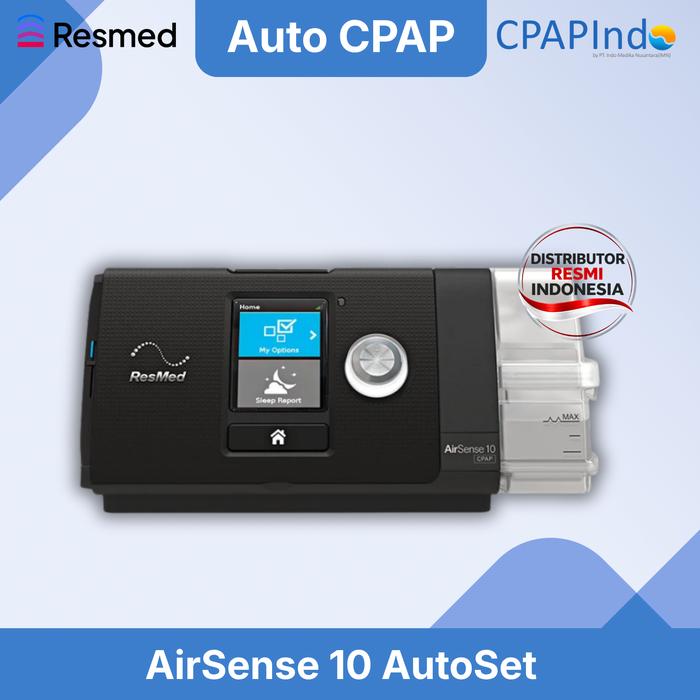 Gambar Resmed AirSense10 Auto CPAP -Official ResMed Distributor dari Indo Medika Nusantara Kota Administrasi Jakarta Selatan Tokopedia