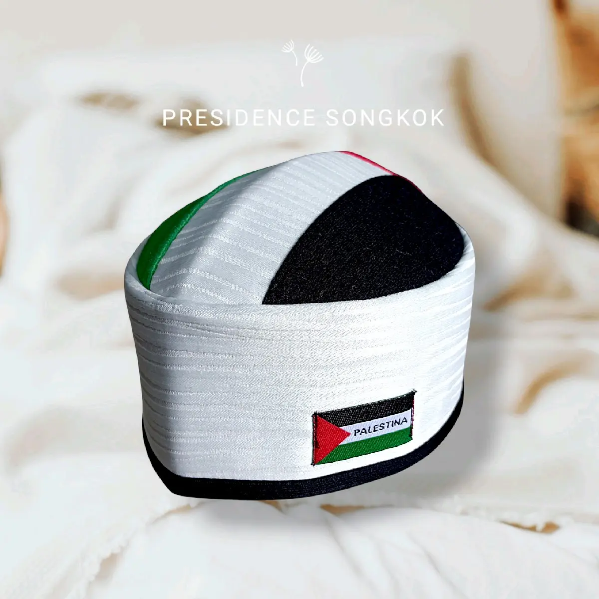 TERLARIS ! Peci Songkok Kopiah Hitam dan putih Palestina Model Terbaru Anak dan Dewasa Asagofah Turki Tinggi 9 Peci Songkok Kopiah Palestina Pria Bahan Spon Perlengkapan Shalat Laki-laki Bisa Bayar Di Tempat COD Muslim Motif Haji