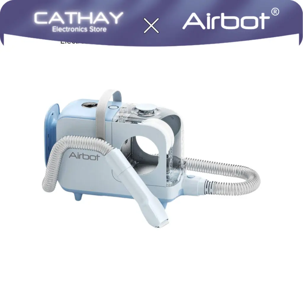 Airbot P2, Pet Grooming Portable Compact Vacuum Cleaner Trimmer Groomer DeShedder Clipper