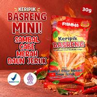 Gambar PAMMA Keripik Basreng Kemasan Mini, Renyah, Gurih Pedas 30g - Cabe Hijau dari PAMMA INDONESIA Kab. Tangerang 2 Tokopedia