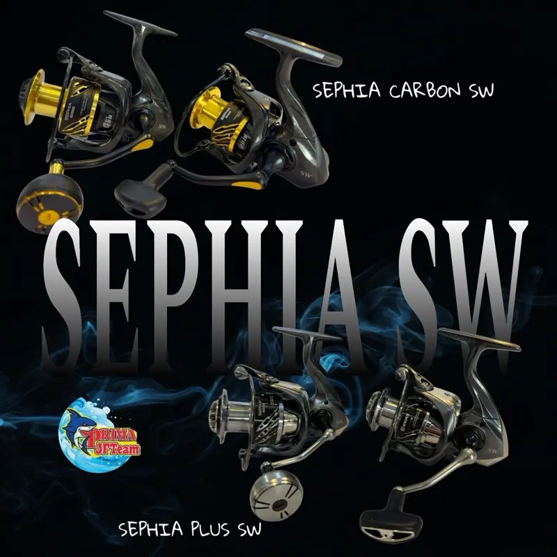 Reel Iroly sephia Sw  1000-6000 alat pancing