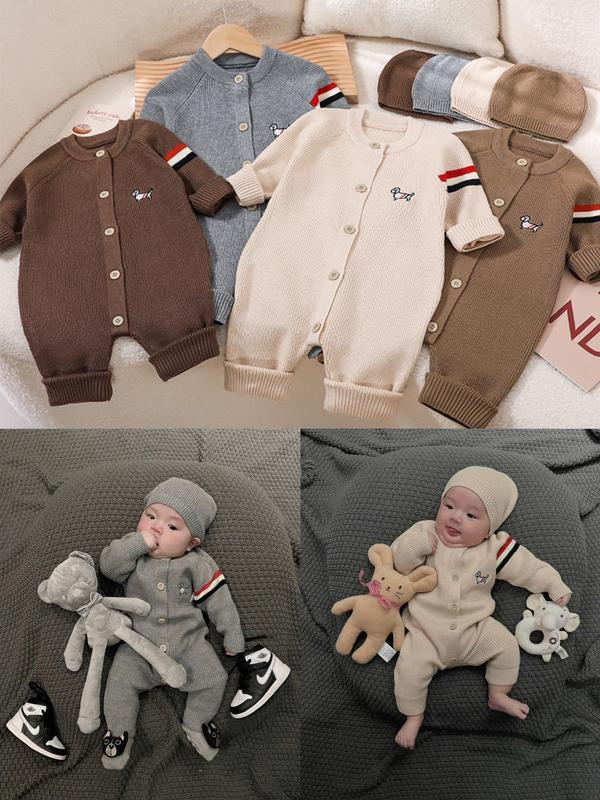 (6816) Body len cún Thome + mũ QCCC cho bé size 5-13kg, chất len dày mịn đanh siêu ấm - Kem