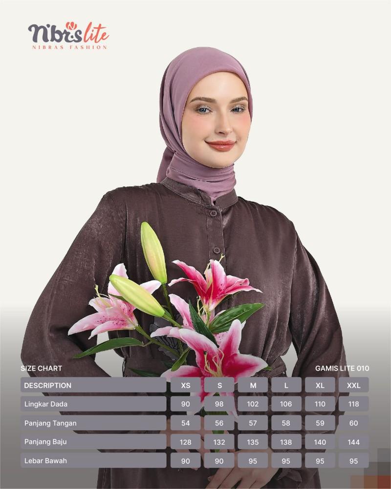 Product Introduction of NIBRAS LITE 010 GAMIS SERAGAMAN MURAH CANTIK FULL WARNA SALE PROMO MURAH MERIAH HARGA AMBYAR SALE 0