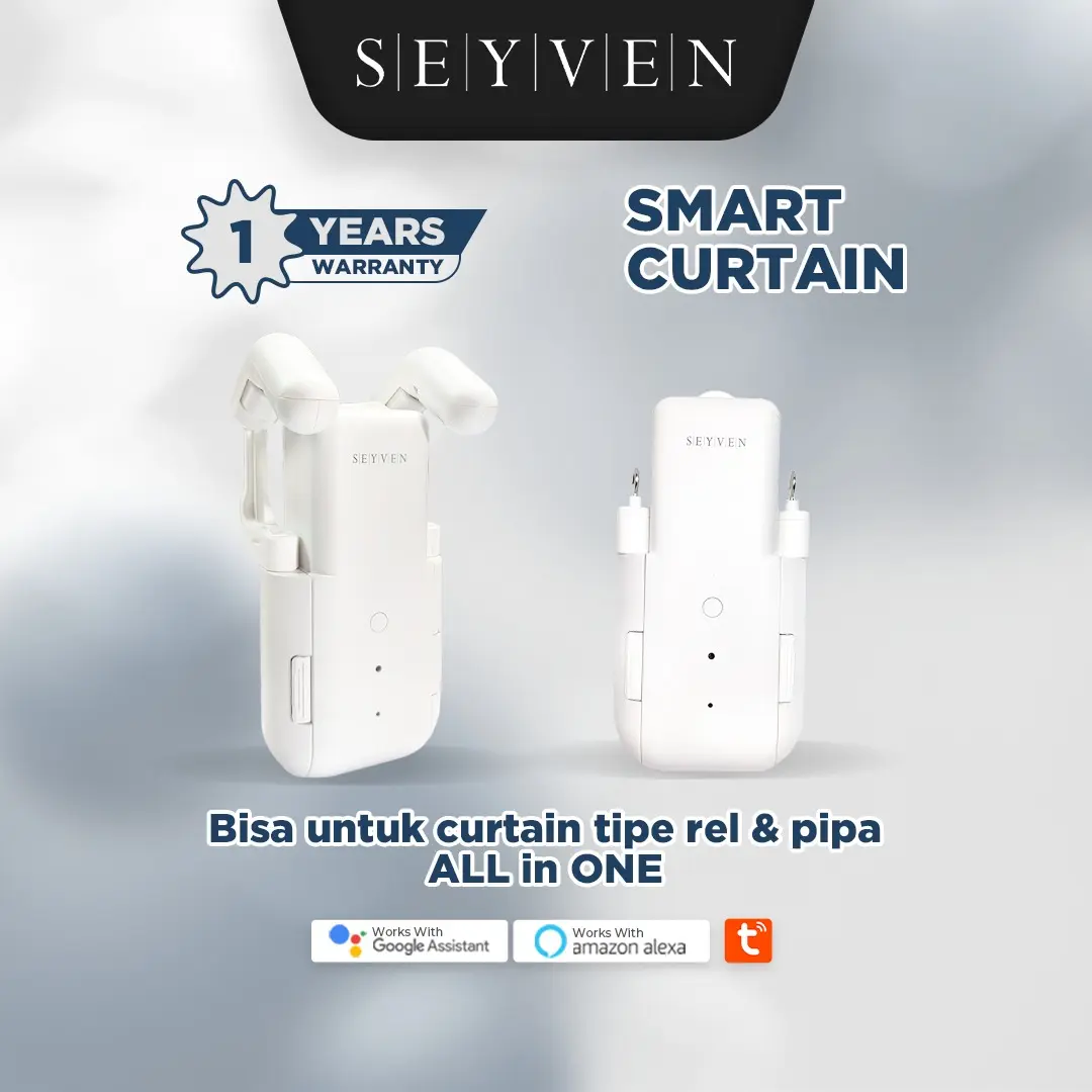 SEYVEN Smart Curtain  Pembuka Tirai Otomatis Driver Robo Tuya Wireless