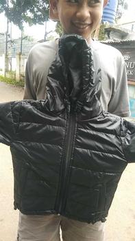 Product Review of jaket puffer kids / jaket anak gelembung usia 1-12 tahun hangat untuk sianak Perempuan size l (3-4th) ziper hitam jaket & mantel Abu Biru from T**z 0