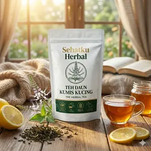 Teh Kumis Kucing Premium dan Orignal 100% Bisa COD Teh Alami Herbal