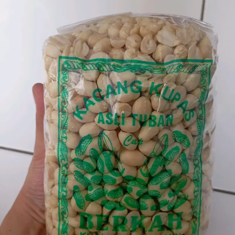 (1kg) KACANG KUPAS TUBAN ASLI KACANG BERUKURAN kecil BERKAH Food Mete 2