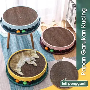 Gudang besar Papan Garuk Kucing Anjing Anabul Multifungsi Tempat Tidur Anabul