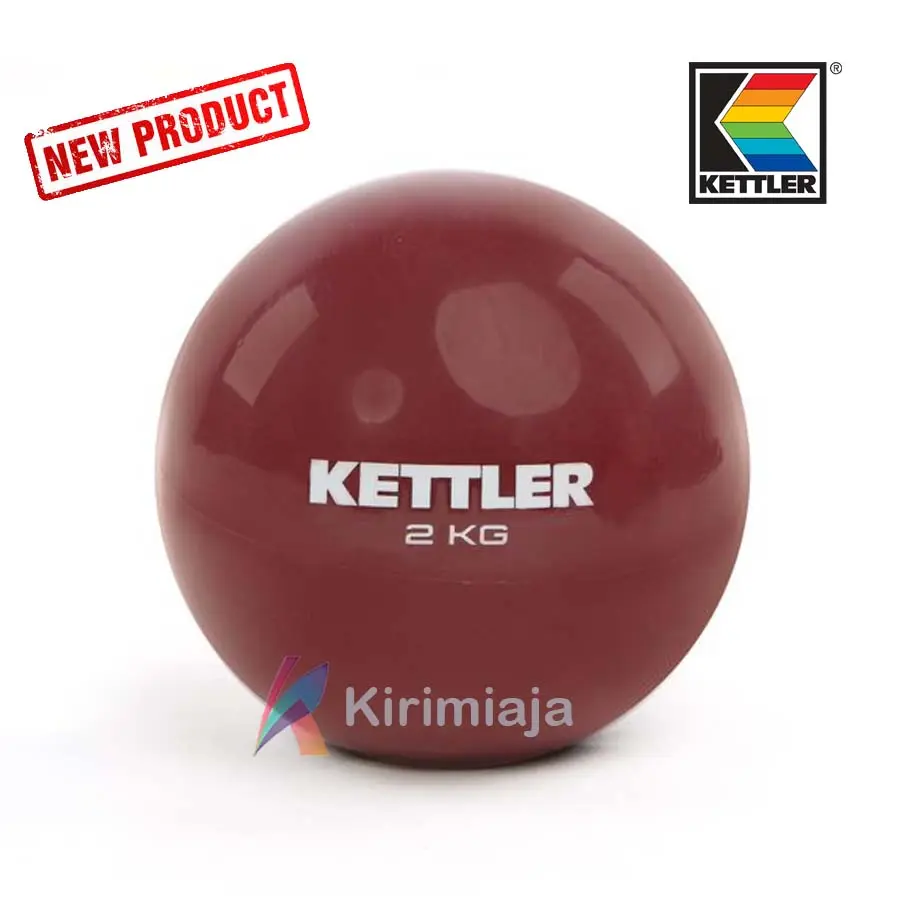 KETTLER Toning Ball 2kg Bola Senam Pilates Fitness Yoga