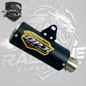 Knalpot GP2 DPJ Black Powder Coating Inlet 50 Slincer Only