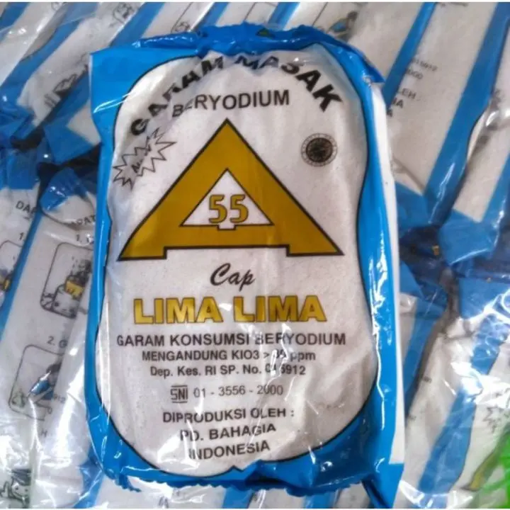 20 PCS + BONUS 1 PCS GARAM DAPUR BERYODIUM  PAKET 20 PCS CAP MUTIARA LAUT / CAP LIMA LIMA 4