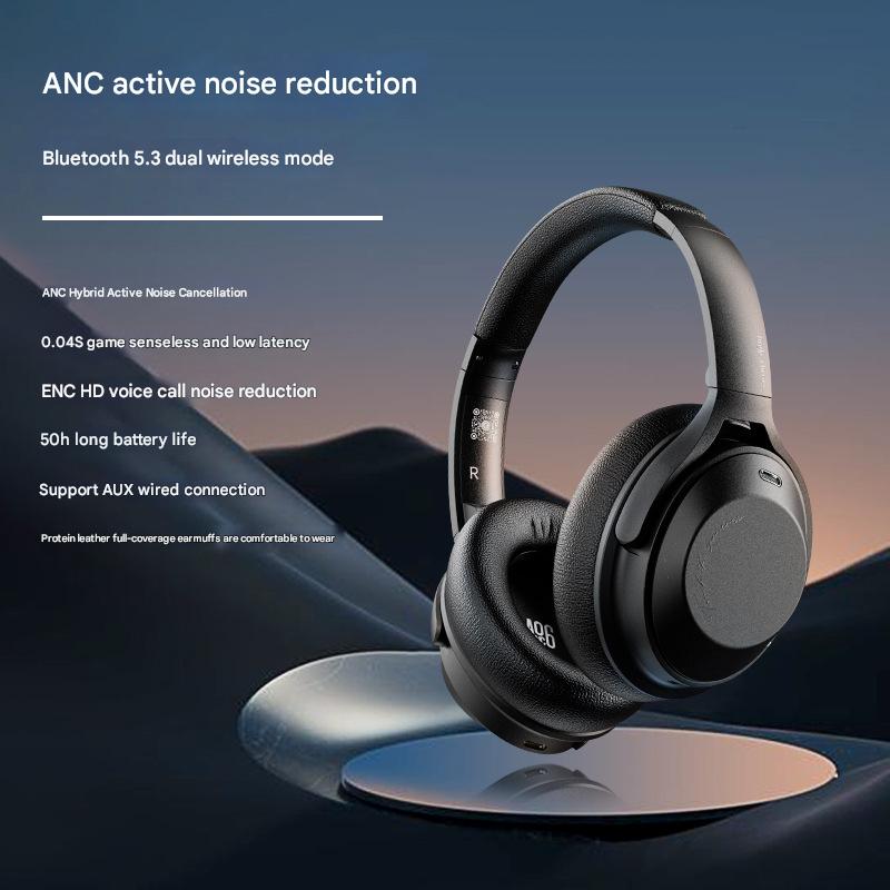 Fingertime A06 Over-Ear ANC Active Noise Cancelling Bluetooth Headphones – Wireless Bluetooth Headphones Factory Wholesale