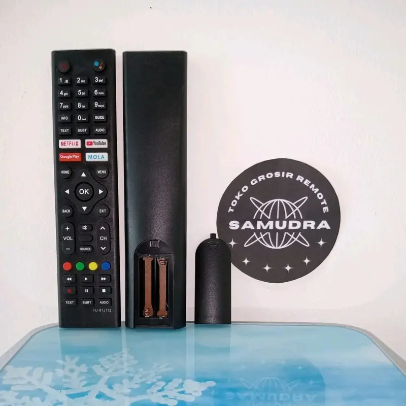 Remot Remote Multi Series Polytron LED LCD Andoird Smart Tv 81J112 Tanpa Setting 0