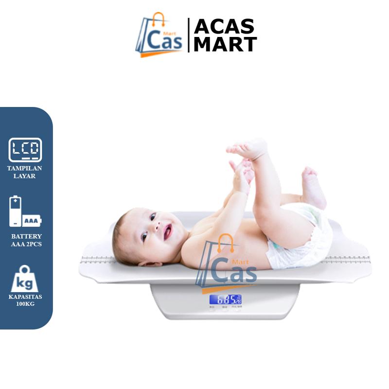 AM Timbangan Bayi Digital YEC Kap 100 Kg Electronic Baby Scale Kapasitas 100Kg 0