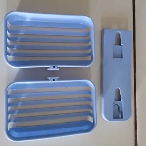 OLS Tempat Sabun Batang 2 Tingkat Kotak Sabun Kamar Mandi 2 Susun Rak Kamar Mandi Tempat Sabun Tempel