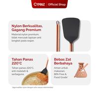 Gambar Cypruz Utensil Series Gg. Rose Gold: Ladle 12/144X1 dari Cypruz Kitchenware Kota Administrasi Jakarta Utara 3 Tokopedia