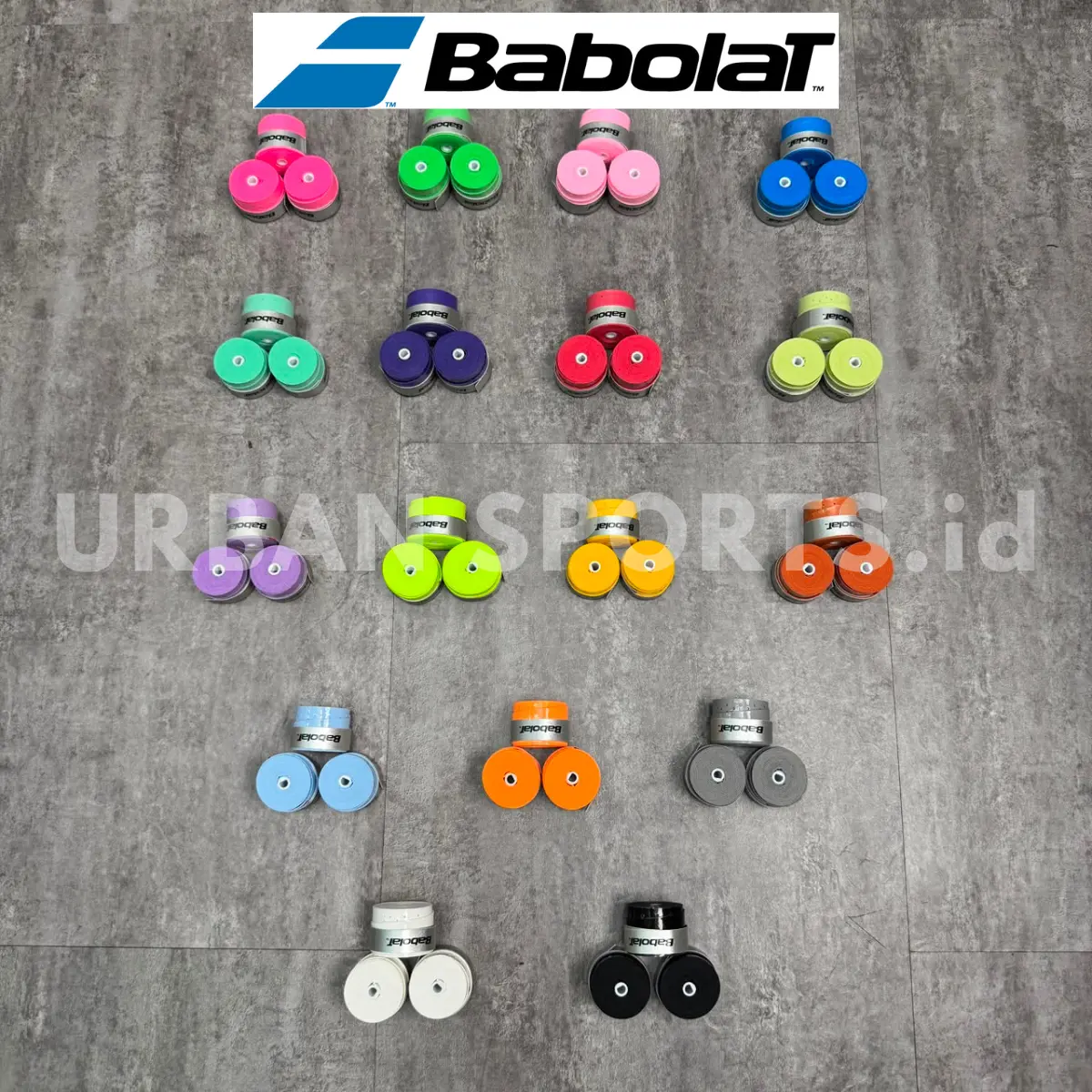 READY STOCK️️️️️!! Grip Babolat Profile Tenis/Padel/Badminton/PickleBall Overgrip [PERFORATED] - Grip Raket cocok untuk (Tangan Basah)
