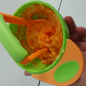 FM Food Masher Bowl Mangkok Penghalus Makanan MPASI