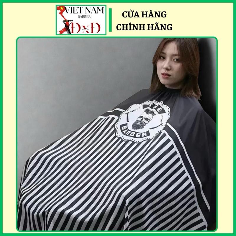 Áo choàng cắt tóc nam Áo cắt barber chất liệu cao cấp