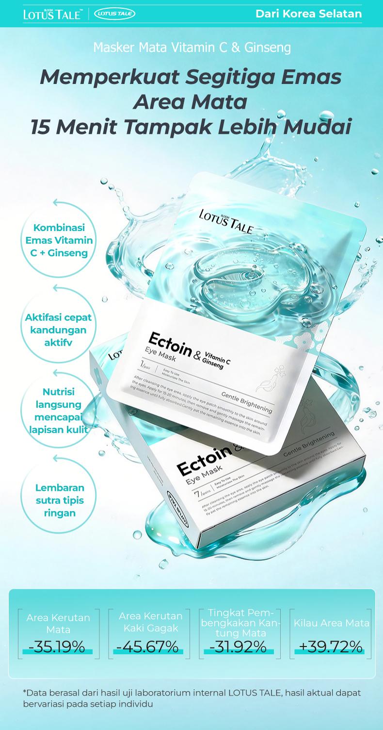 Eye Patch Anti Puffy Eyes untuk Mata Bengkak | Kurangi Tampilan Kantung Mata | Caffeine + Ginseng + Ectoin + Centella (7 Pairs) Eye Patch Anti Puffy Eyes untuk Mata Bengkak | Kurangi Tampilan Kantung Mata | Caffeine + Ginseng + Ectoin + Centella (7 Pairs)