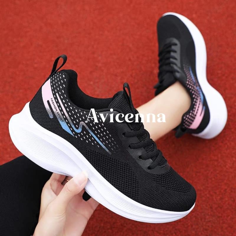 PROMO BISA COD - SEPATU JALAN WANITA CEWEK CEWE SNEAKERS KETS KASUAL KEREN KECE TERMURAH Canvas Casual 2