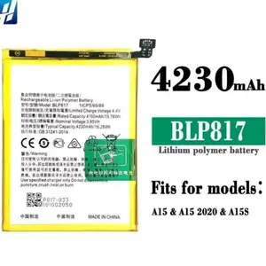 ORIGINAL BATERAI BATRE HANDPHONE A15 A15S A16E A16K MODEL BLP817