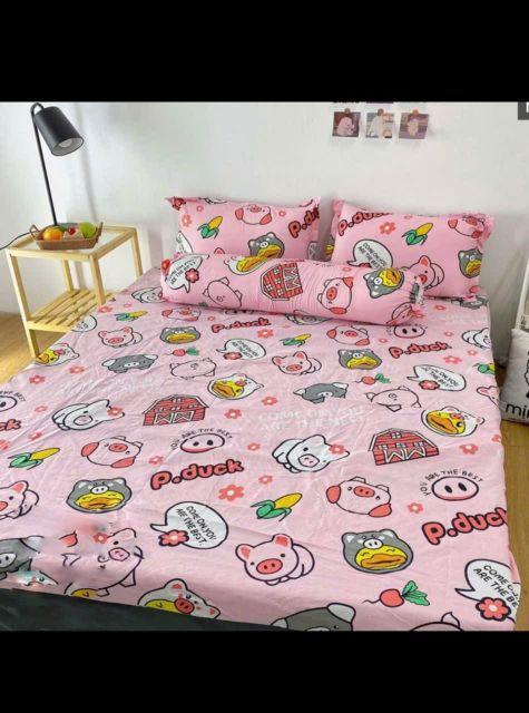 Product Introduction of BỘ 4 MÓN GA CHUN, VỎ GỐI - CHẤT LIỆU COTTON POLY - MẪU CHÚ HEO / LỢN XINH. 16