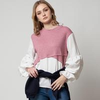 Gambar Monellina 601158 Blouse Oversize Wanita Lengan Panjang Puff dari Monellina Fashion Kota Administrasi Jakarta Barat 1 Tokopedia