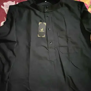 Alkhan Jubah Ziyan Gamis Pria Lengan Manset Premium