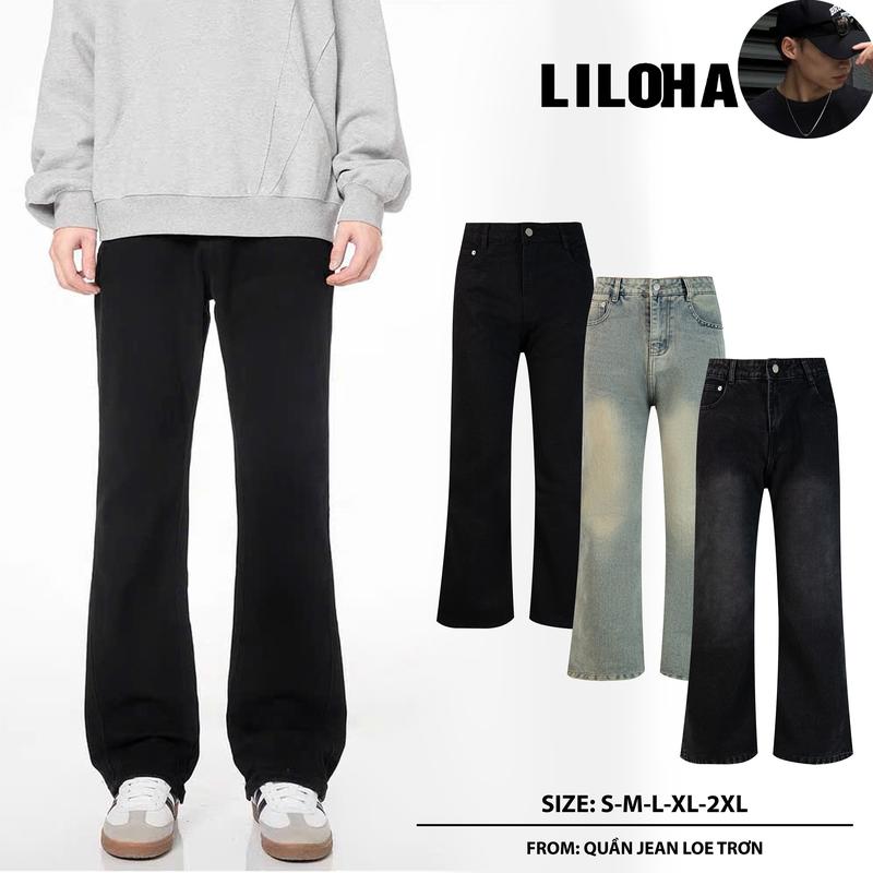 LILOHA x SIZE L REVIEW QUẦN JEAN TRƠN LOE NHẸ LILOHA WASH NHIỀU MÀU_Quần Jean Menswear mã Q3
