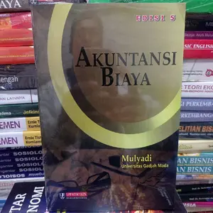 Buku AKUNTANSI BIAYA. BY. MULYADI. EDISI 5.
