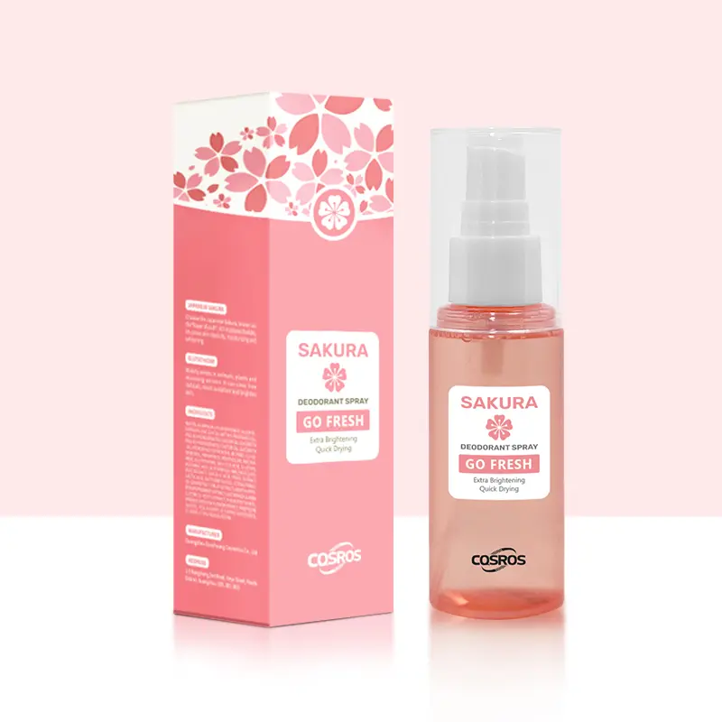 Bộ Làm Trắng Nách Hoa Anh Đào, 1 Miếng, Bao Gồm Kem Làm Trắng Nách Hoa Anh Đào Và Xịt Khử Mùi Gluta, 1 Miếng 6