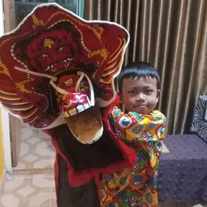 Barongan Devil Spons Untuk Anak Ukuran Jumbo