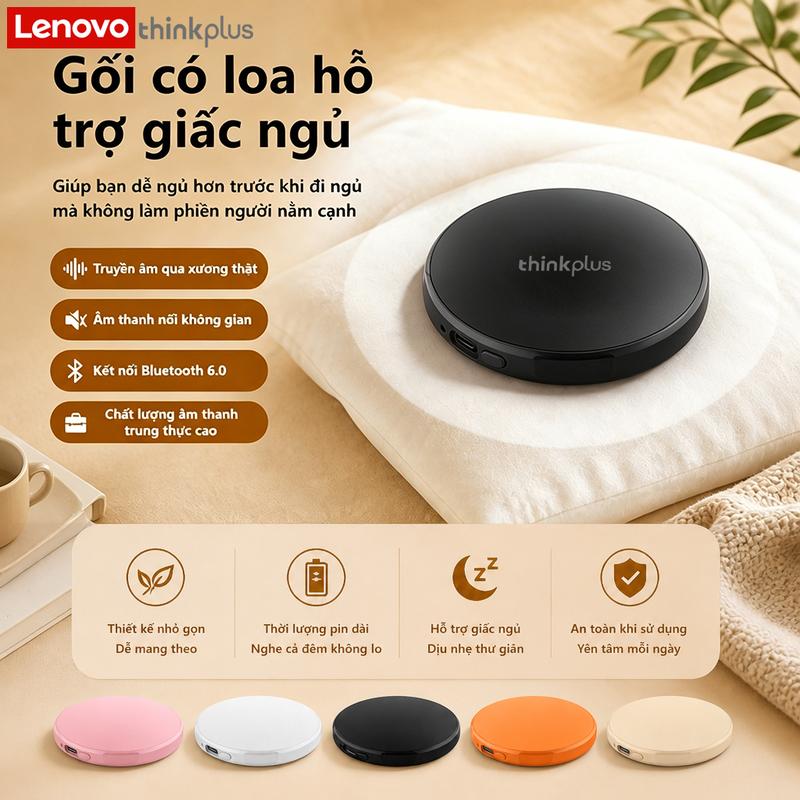 Lenovo thinkplus mlbb Chou AI Bluetooth 5.4 Loa ngủ mini dẫn xương không rò âm…