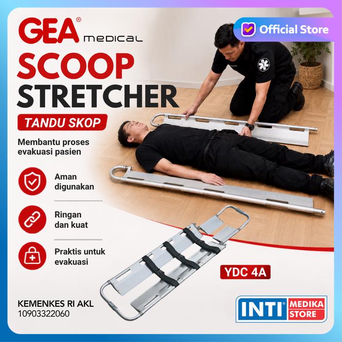 Gambar GEA - Tandu Emergency SCOOP Stretcher YDC 4A 4B 4C Tandu Skop | STAIR Stretcher YDC 5G Tandu Kursi Duduk Lipat | VACUUM MATTRESS Stretcher YDC 6A1 Tandu Matras Terpal | SPINE BOARD Stretcher 7 A1 B2 A3 A4 Tandu Spinal | Alat Bantu Klinik Rumah Sakit - Sekop YDC-4C dari INTI MEDIKA STORE Kota Bandung 3 Tokopedia