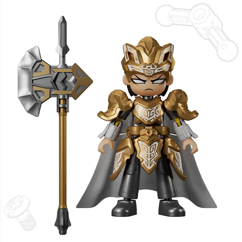 Blokees Blind Box Hero Infinity GVT04:Mainan Anak,Balok kayu/Blok,toys,Figur Susun action figures 4