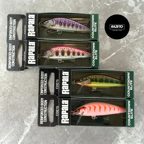 LURE MINNOW RAPALA GILDED CDE75 COUNTDOWN ELITE