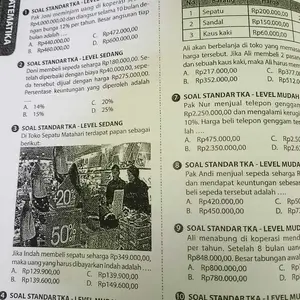 BUKU THE KING TKA 2026 SMP/MTS (tes kemampuan akademik) MATERI BANK SOAL