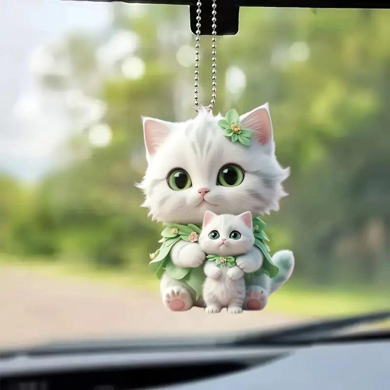 Cartoon Cat Bag Charm Material, Size, and Practicality Guide — view 2