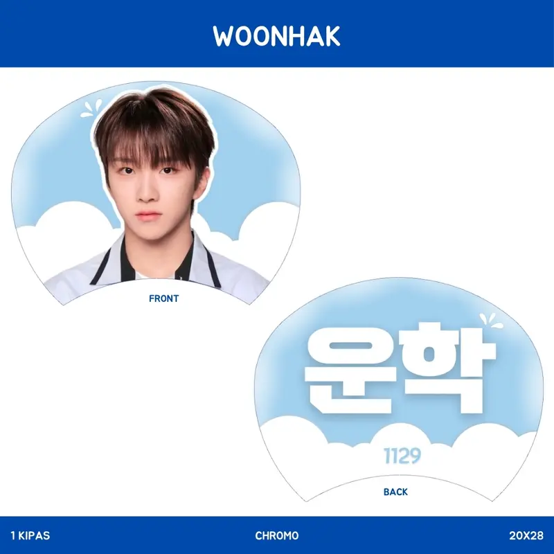 KIPAS TANGAN BOY NEXT DOOR KERANG (HARGA 1 PCS) UCHIWA FAN KPOP JPOP CARDS IDOL BIAS UNOFFICIAL ONEDOOR SANGYEON JACOB YOUNGHOON HYUNJAE JUYEON KEVIN NEW Q HAKNYEON SUNWOO ERIC READY STOCK ! 6