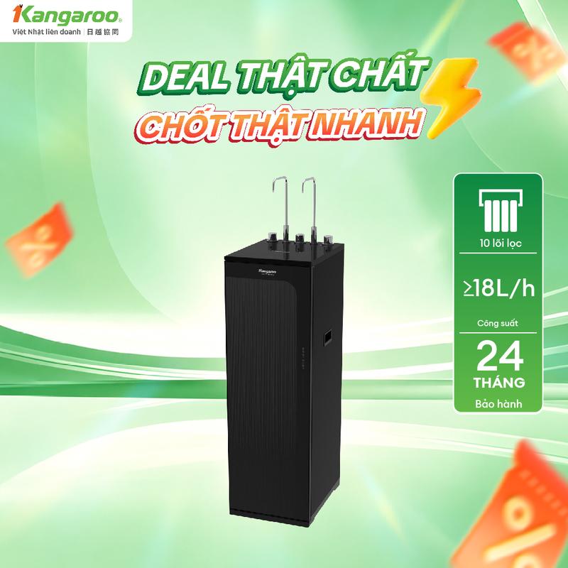 KG10N6 Máy lọc nước Kangaroo Infinity nóng lạnh - 10 lõi lọc